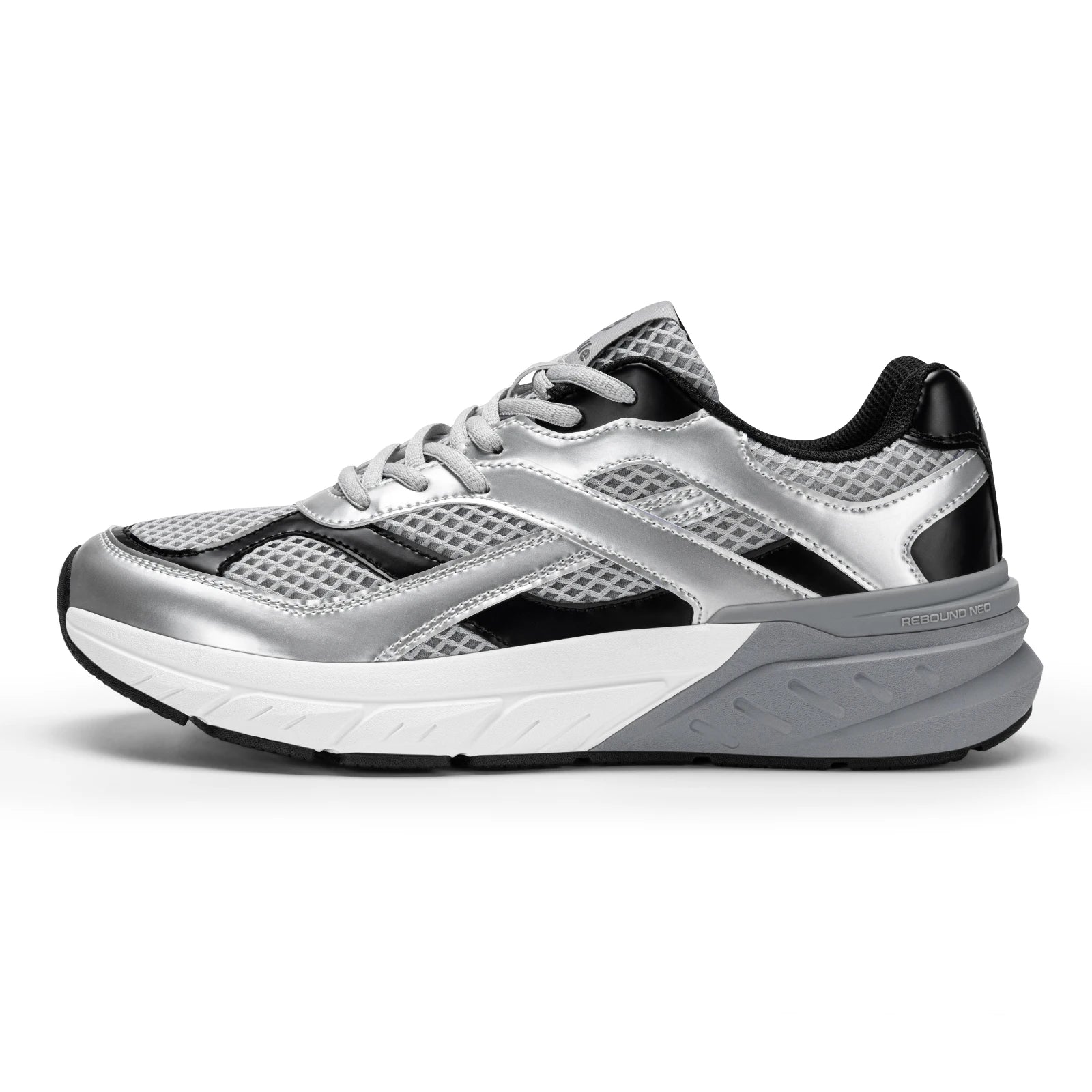 Fittington Men's Walking Shoes Extra Wide Comfort Sneakers Non Slip Trainers Man Shoes With Arch Support For Flat Feet Plantar