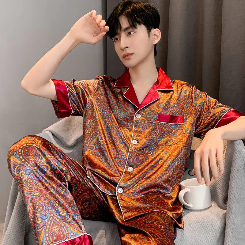 Silky Sleep Outfits for Men