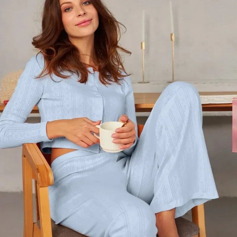 Fashion Long Sleeve Sleepwear
