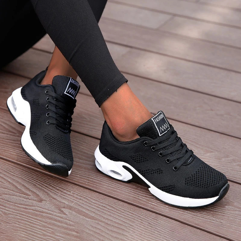Women Platform Casual Sneakers Shoes Mesh Breathable Running Shoes Chunky Summer Sports Tennis Shoes 2024 Luxury Vulcanize Shoes