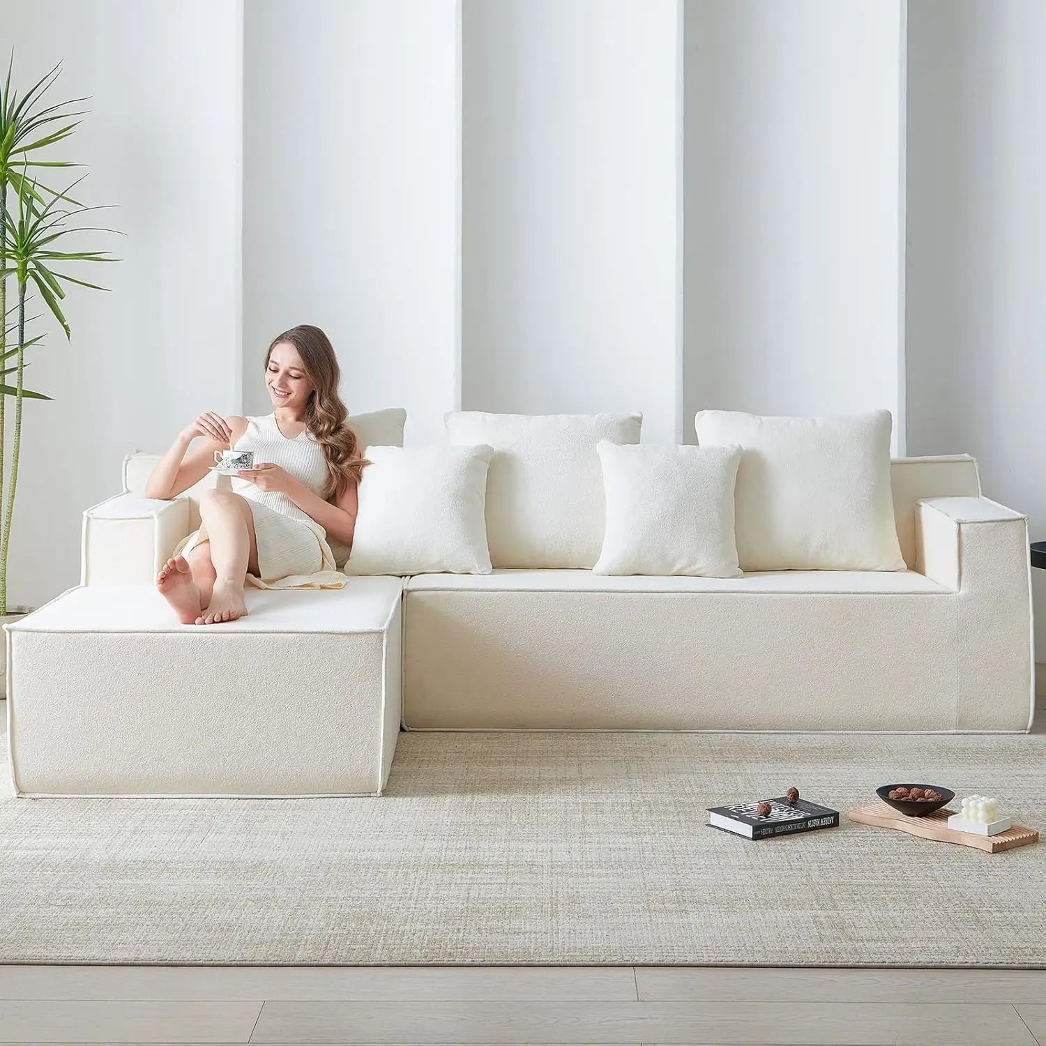 Madeleine L-Shaped Sectional Sofa