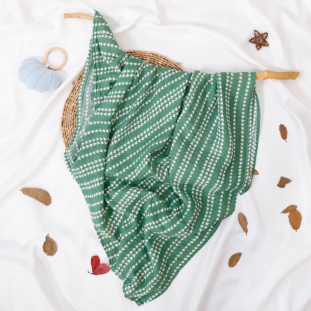 120*110CM Baby Muslin Blanket Super Soft Baby Wrap For Newborn