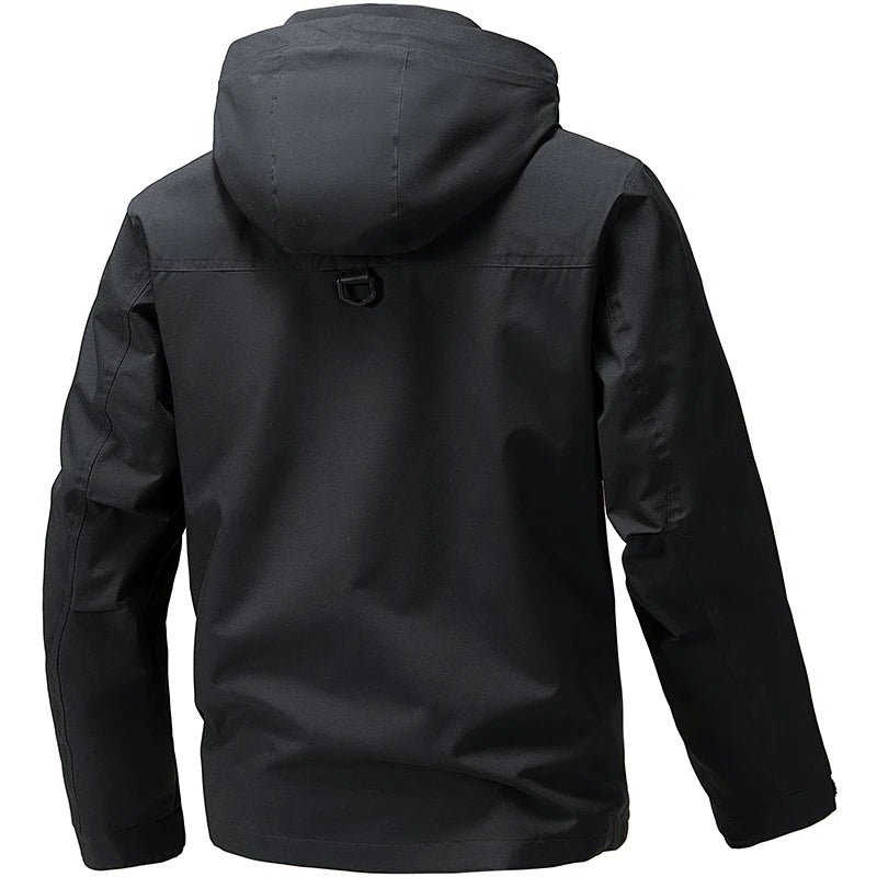 CHRLCK Unisex Waterproof Hiking Jackets Windproof Windbreakers for Men and Women - Ideal for Camping and Fishing