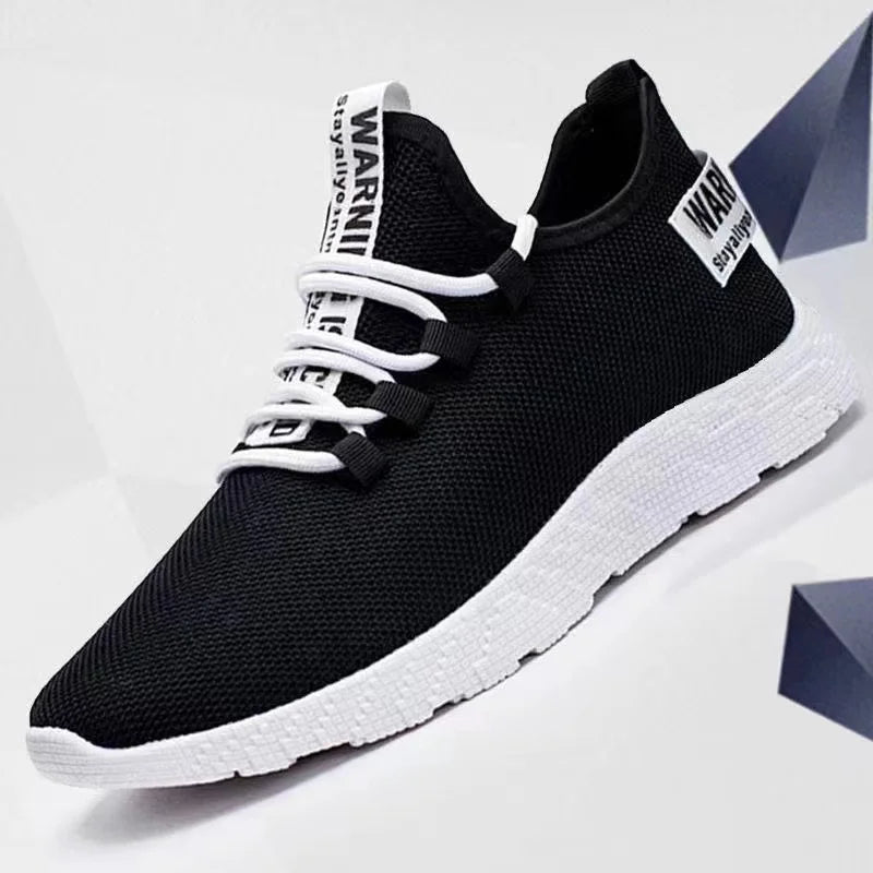 Men's Casual Lightweight Mesh Sports Shoes - Summer Outdoor Breathable Comfort Running Shoes