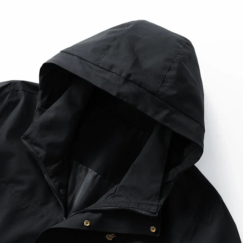 CHRLCK Unisex Waterproof Hiking Jackets Windproof Windbreakers for Men and Women - Ideal for Camping and Fishing