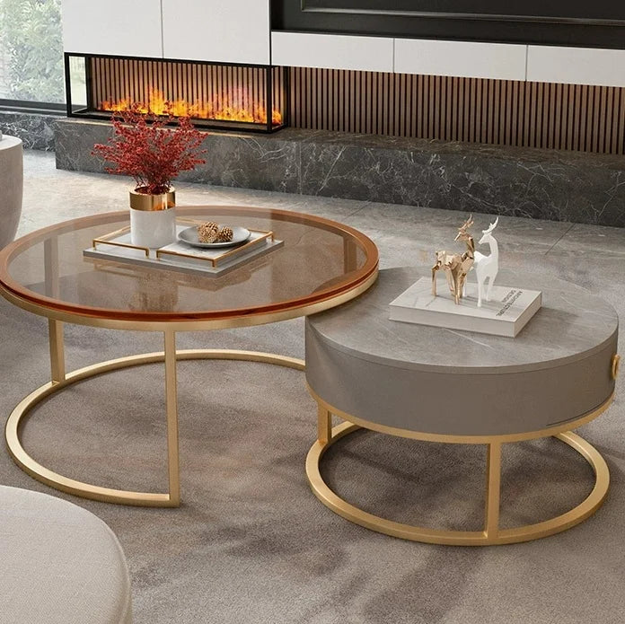 Modern wood and tempered