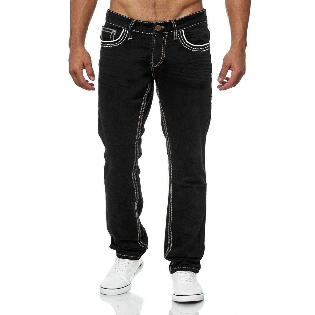 Classic Straight Jeans — Refined Denim