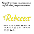 Custom Letter Name for