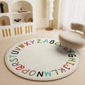 VIKAMA Japanese-Style Living Room Round Carpet, Bedroom Swivel Chair, Computer Chair, Sofa, Coffee Table Cushion, Home Decoration