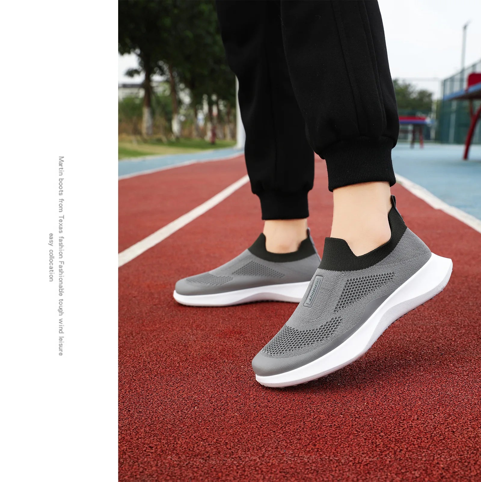 2026 Spring/Summer New Men's Versatile Casual Single Shoes Sports Shoes Breathable and Comfortable Men's Shoes
