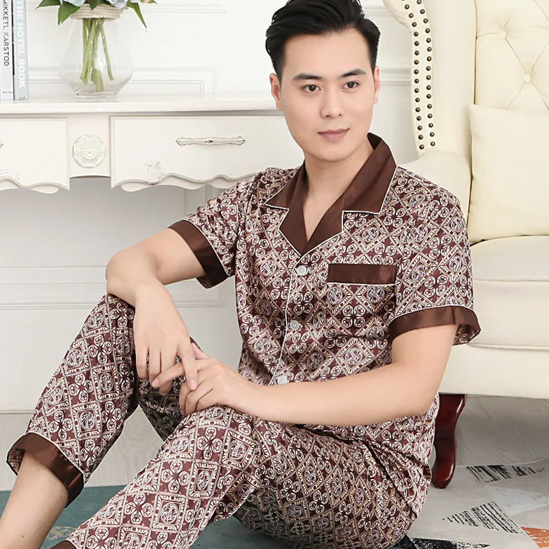 Silky Sleep Outfits for Men