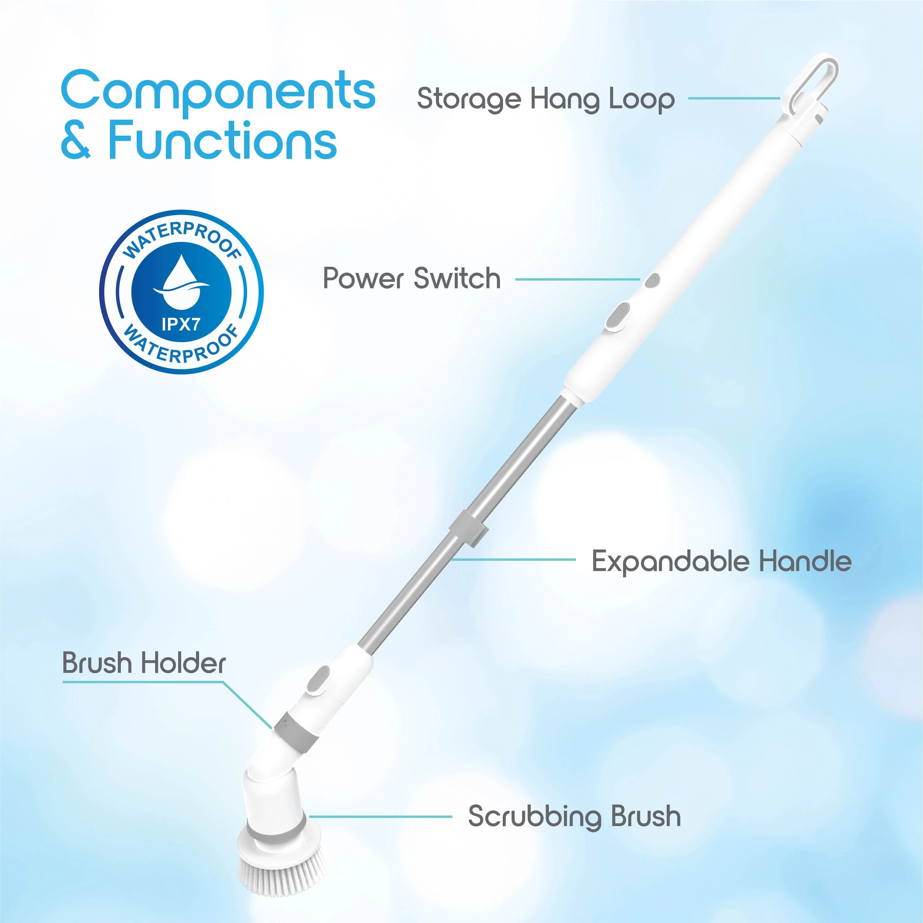 Electric Cleaning Brush 9