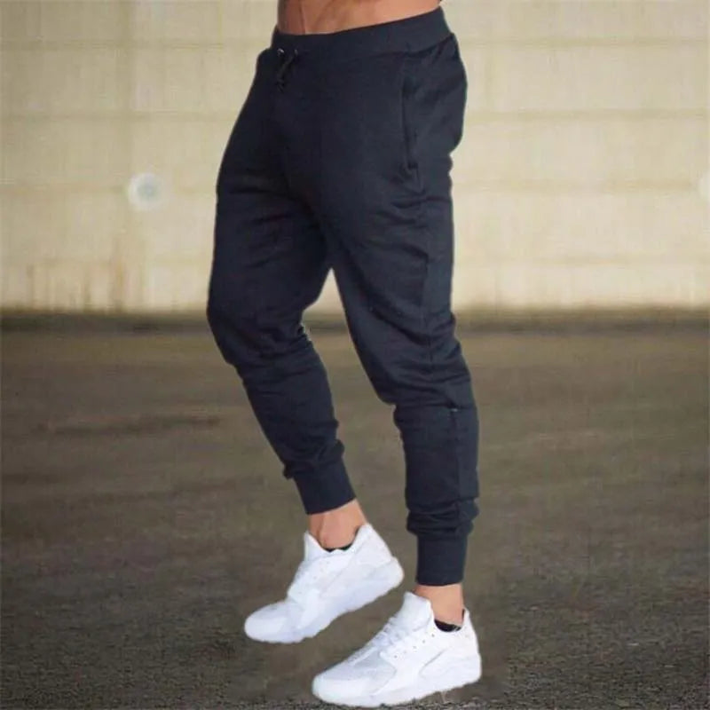 Men's Sports Pants - Running, Fitness, Football Training, Slim Fit Casual Sports Pants