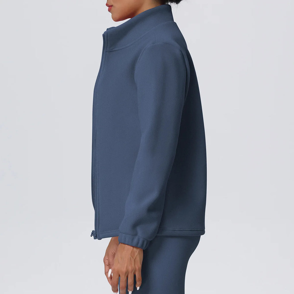 Women's Fitness Long Sleeve Sport Jacket Workout Coat Gym Training Outdoor Recreation Yoga Sportswear