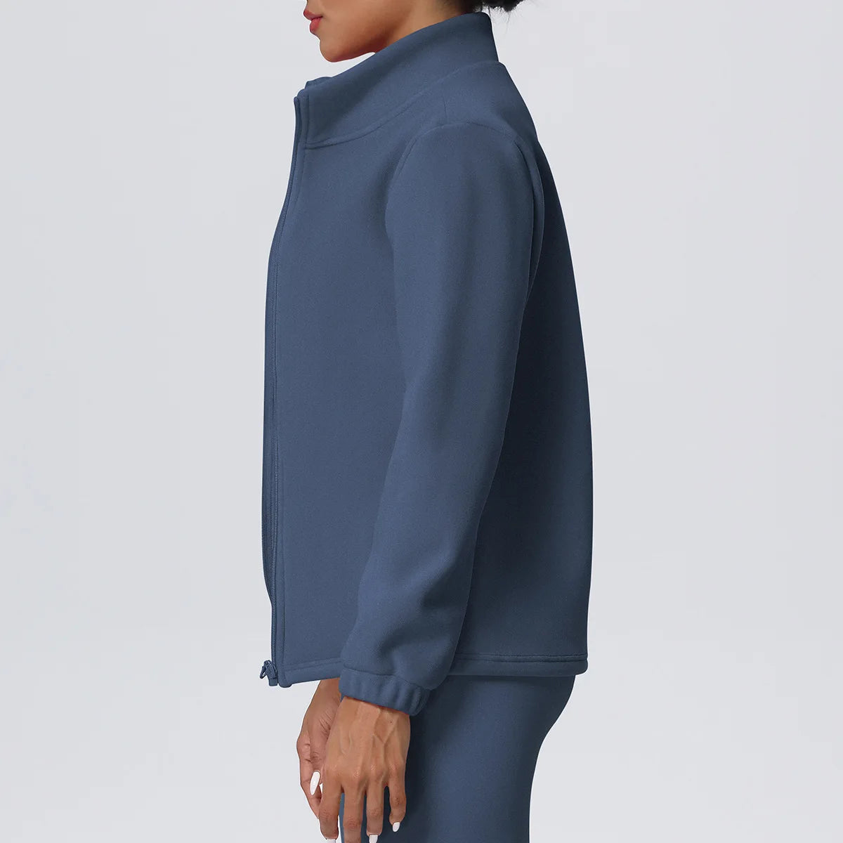 Women's Fitness Long Sleeve Sport Jacket Workout Coat Gym Training Outdoor Recreation Yoga Sportswear