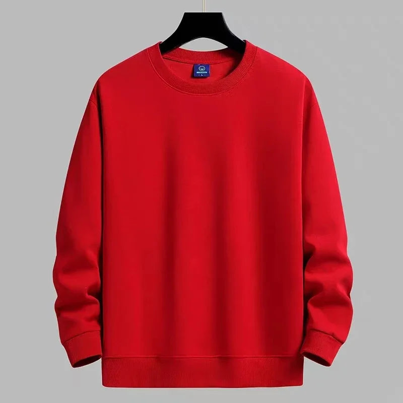 Unisex Solid Color Crew Neck Sweater – Kids & Adults