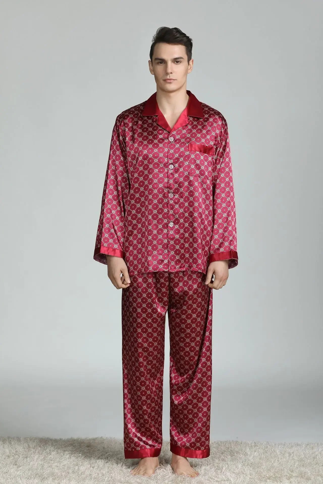 Silky Sleep Outfits for Men