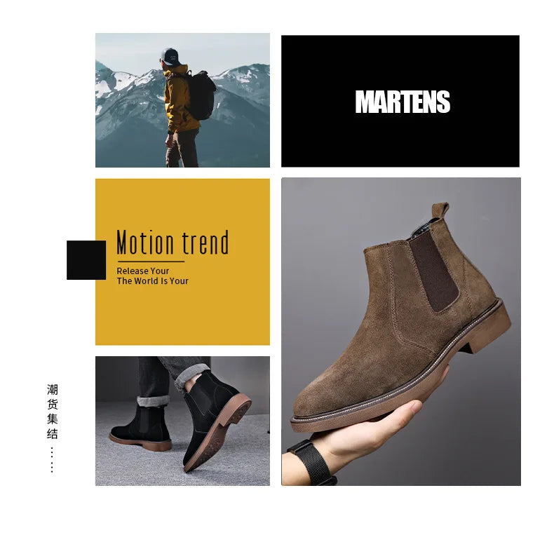Men's Chelsea Leather Boots