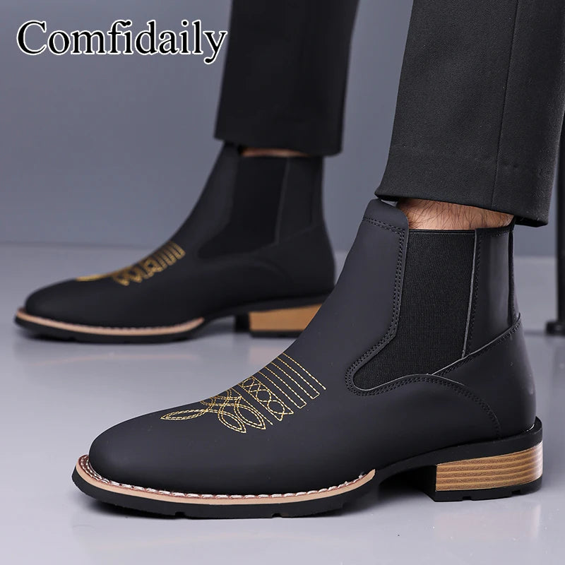 Men's Chelsea Boots Retro