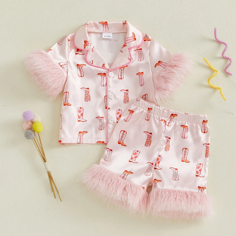Girls Summer Pajama Set