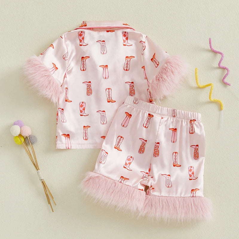 Girls Summer Pajama Set