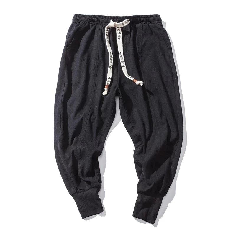 Men's Cotton Linen Harem Pants