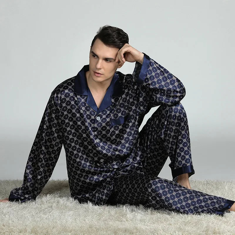 Silky Sleep Outfits for Men