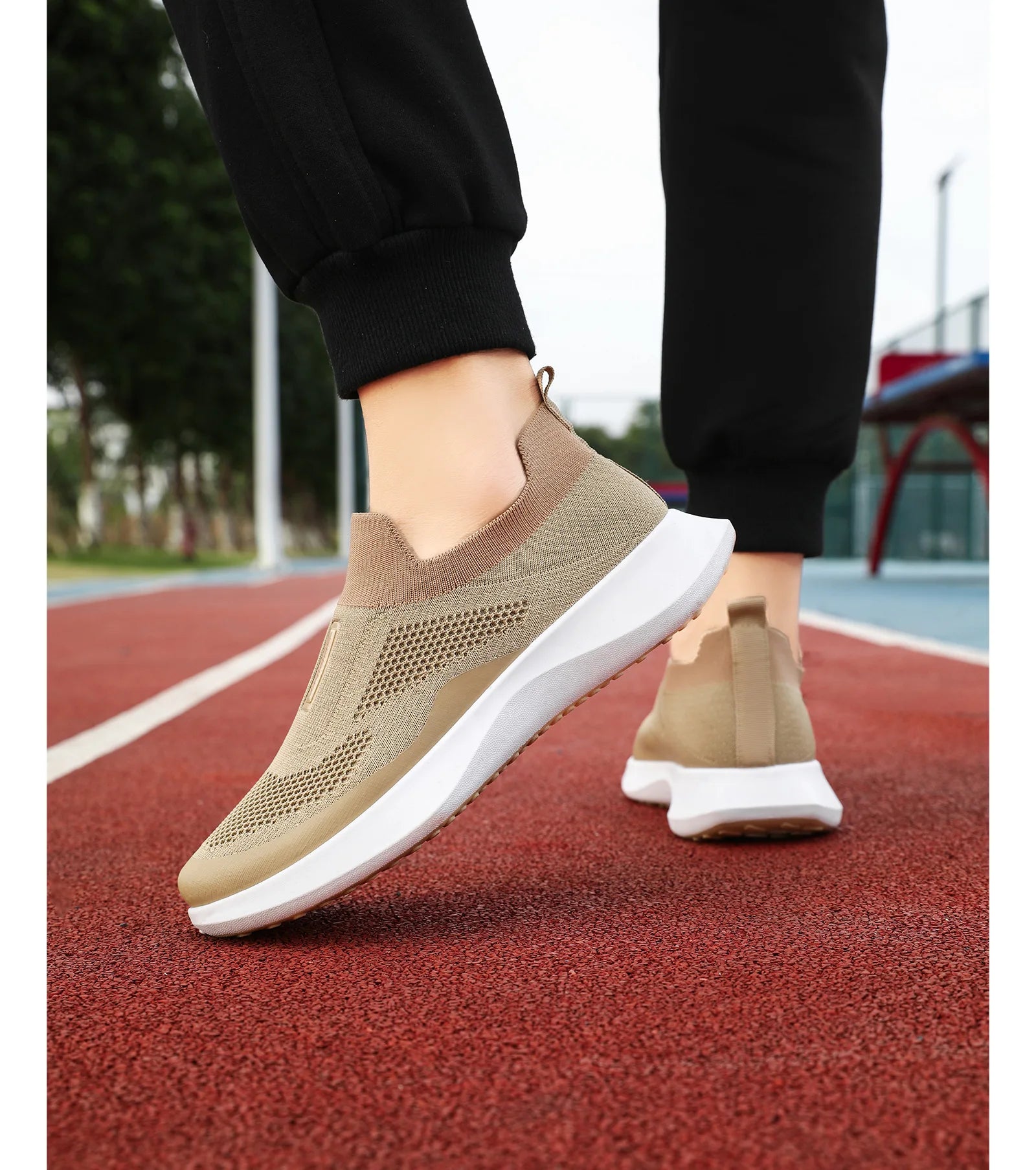 2026 Spring/Summer New Men's Versatile Casual Single Shoes Sports Shoes Breathable and Comfortable Men's Shoes