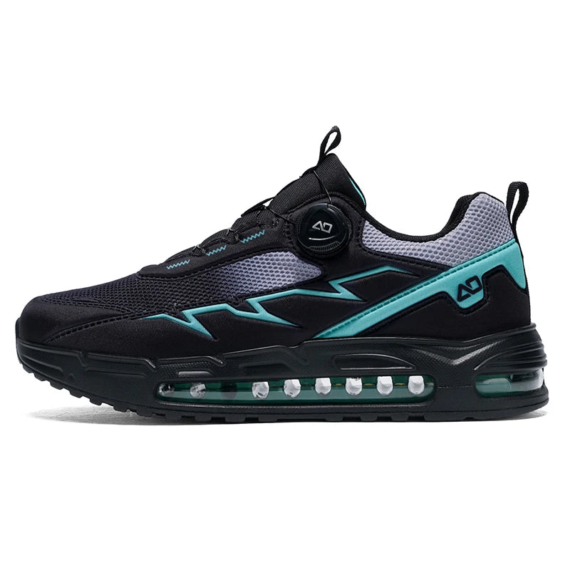 Men's Sports Shoes - High-Quality Outdoor Walking Mesh Breathable Rebound Anti Slip Flat Bottom Casual Running Shoes for Men
