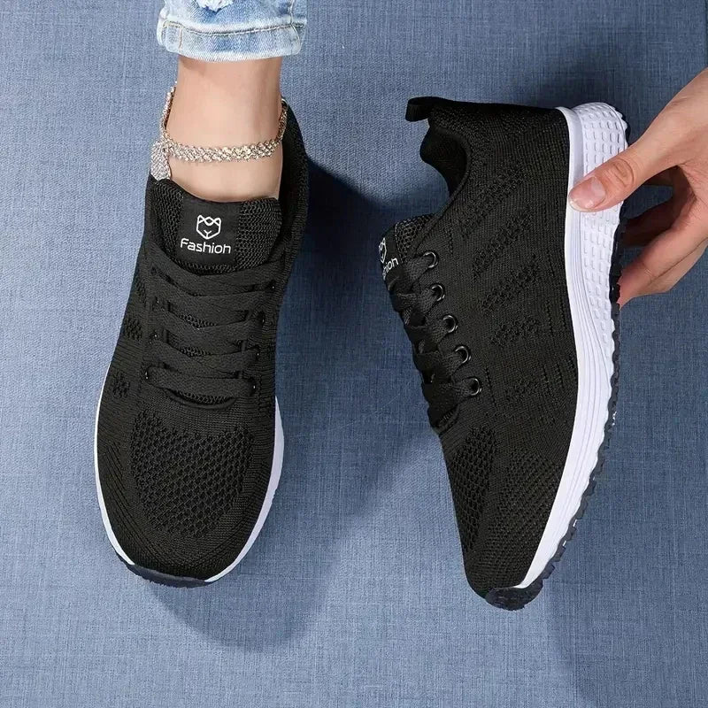 Running Shoes for Women - Breathable Casual Sneakers - Luxury Brand Sport Shoes - Summer Fashion Light Basketball Tennis Walking Shoes