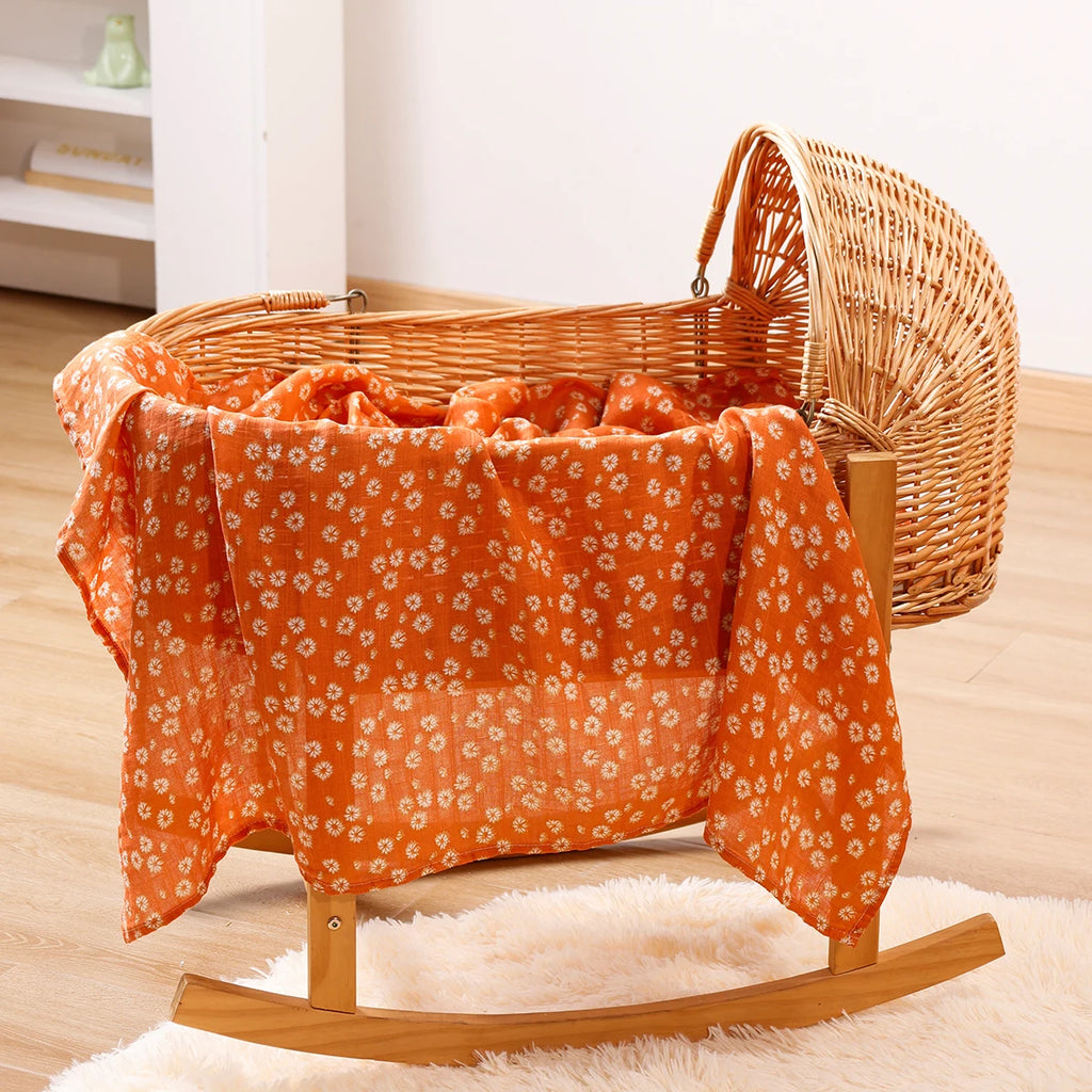 Kangobaby #My Soft Life# 3pcs Set Breathable Baby Muslin Cotton Swaddle Blanket Newborn Bath Towel 120x110cm