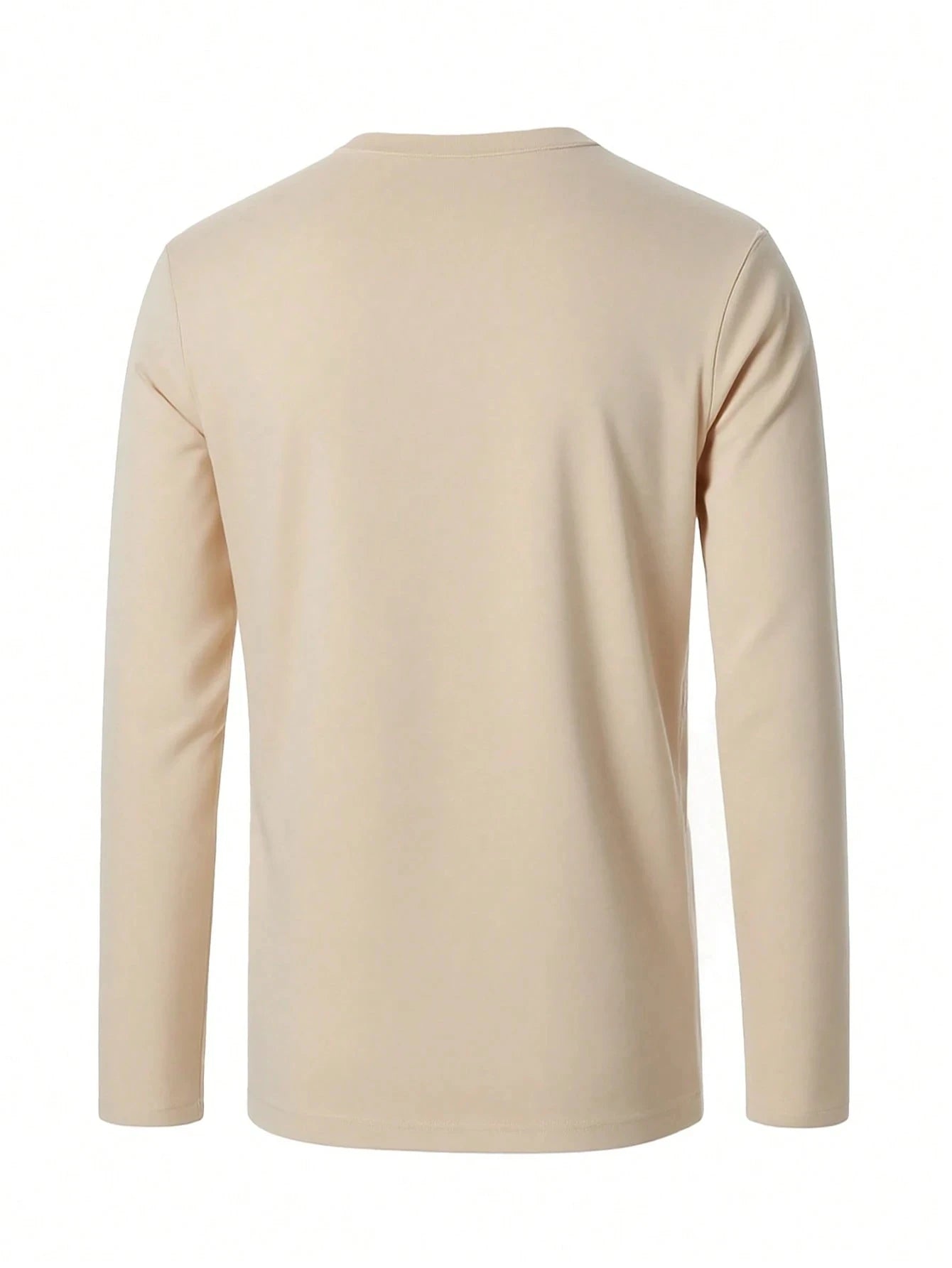 Autumn New Contrast Color Business Casual Round Neck Men Long Sleeve T-Shirt Oversized Shirt Men's Clothing Pullover New In Tops