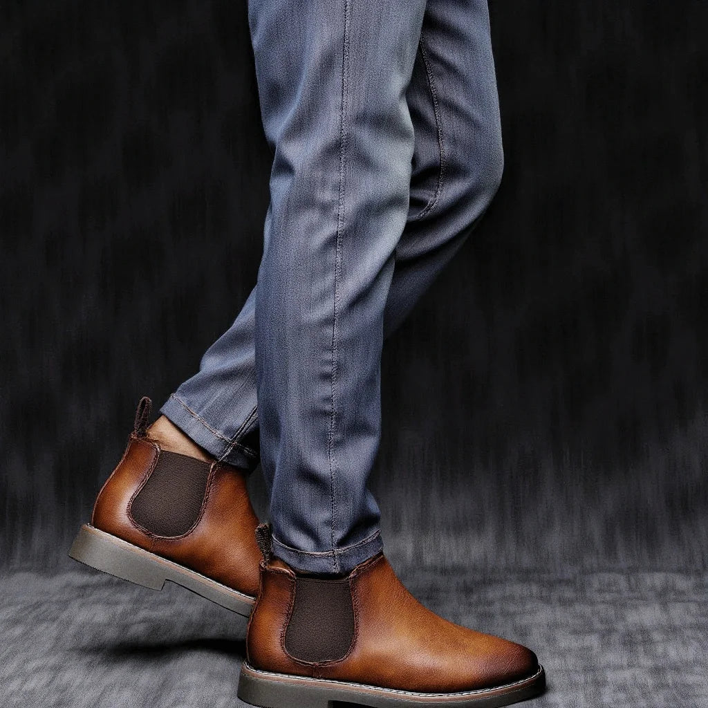 Men Boots Retro Brand