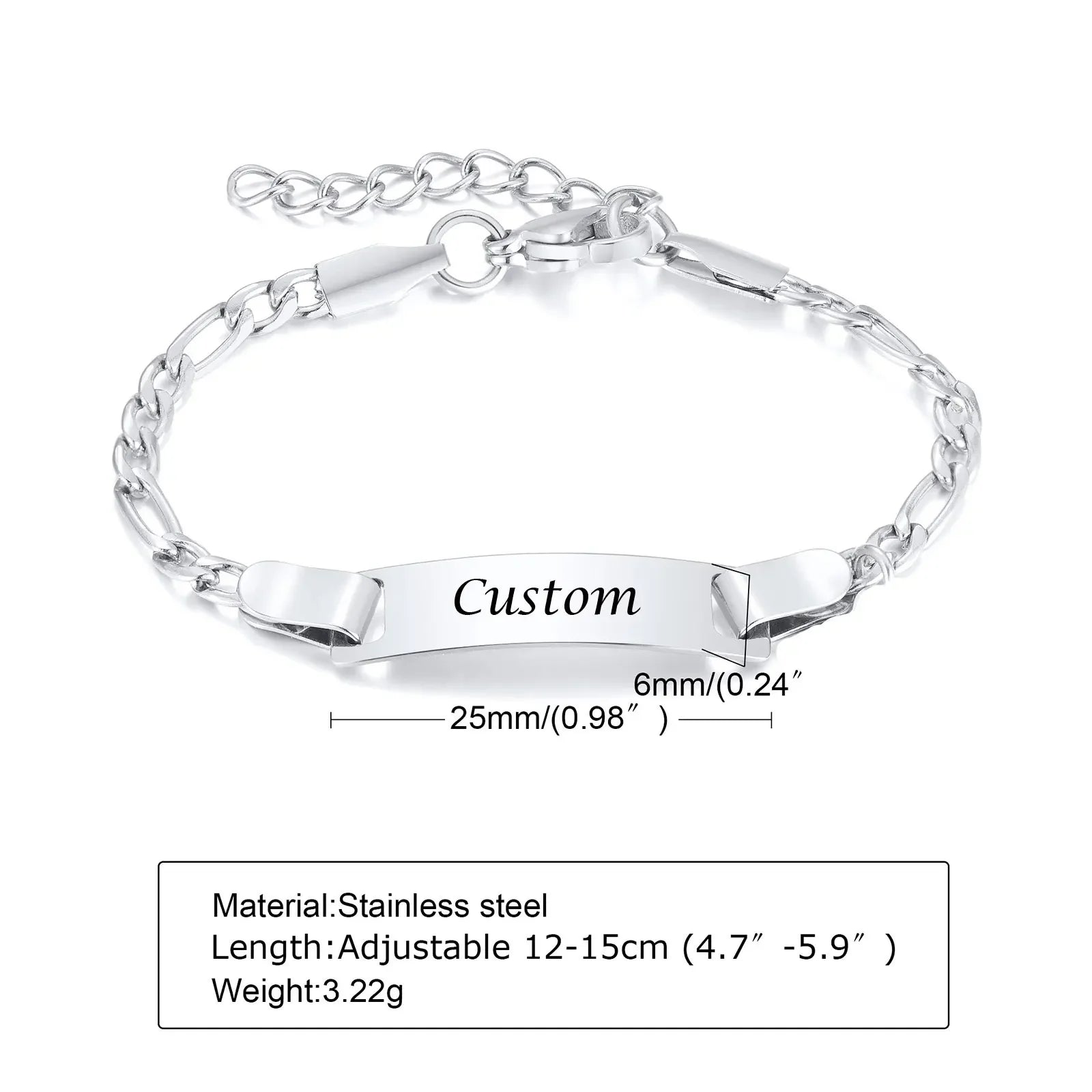 Personalize Baby Name Bracelets