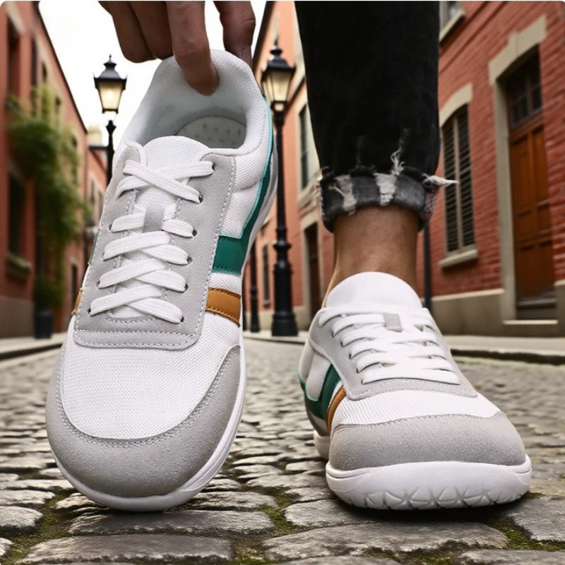New Fashion Wide Toe Men's Shoes Unisex Outdoor Running Zero Drop Casual Sneaker Fashion Minimalist Soft Wide Barefoot Shoes
