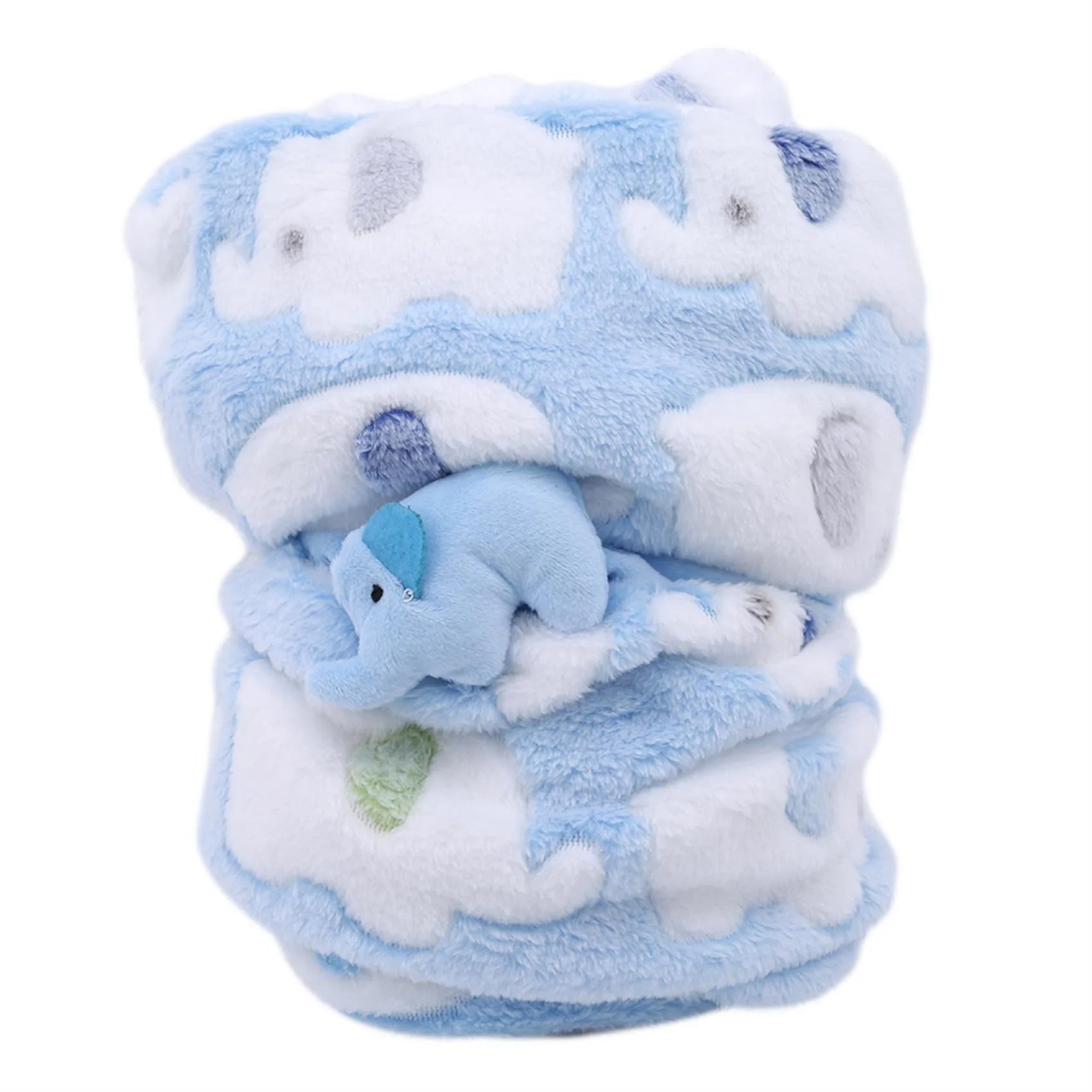 Plush Fleece Baby Blanket - Ultra Soft & Warm