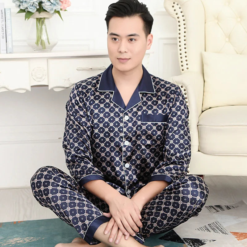 Silky Sleep Outfits for Men