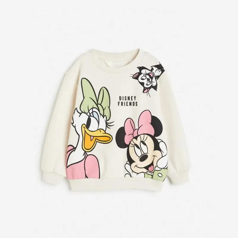 Letter Sweatshirt For Boys And Girls Long Sleeve Tops Baby 2025 Spring Autumn Wear Child New Design Printed Hoodies Outer Wear