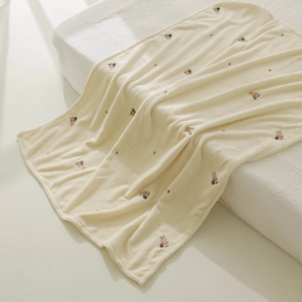 Fleece Baby Blanket for Newborns