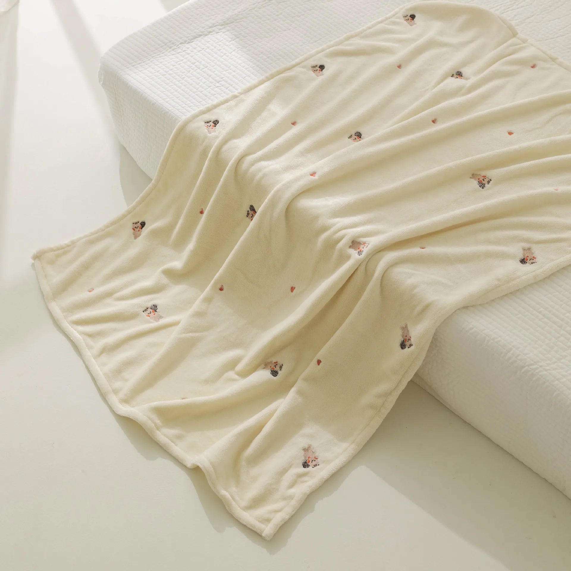 Fleece Baby Blanket for Newborns