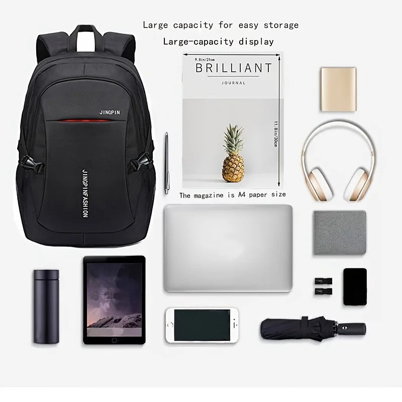 Men's Oxford Waterproof Business Backpack