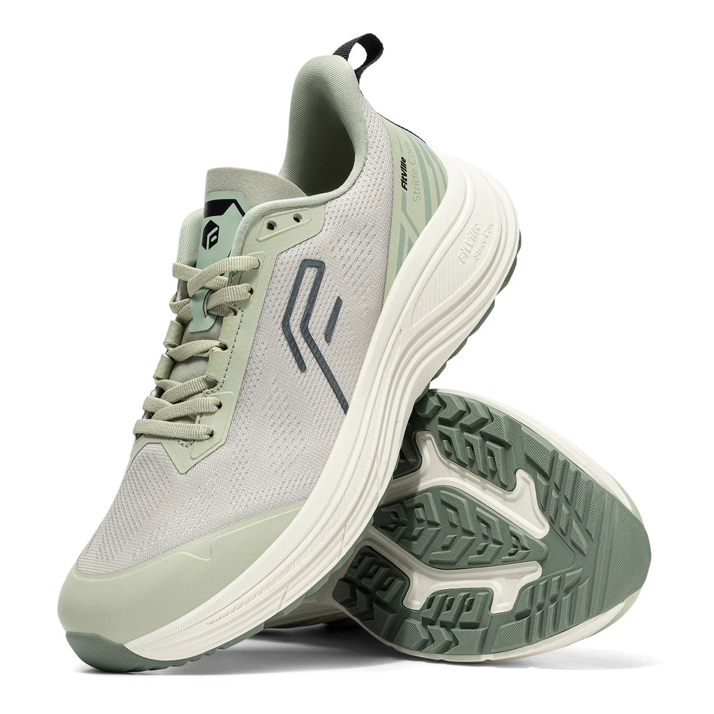 Fitville Men's Soft Running Shoes Wide Design Athletic Walking Trainers Lightweight Comfortable Sport Sneakers for Swollen Feet