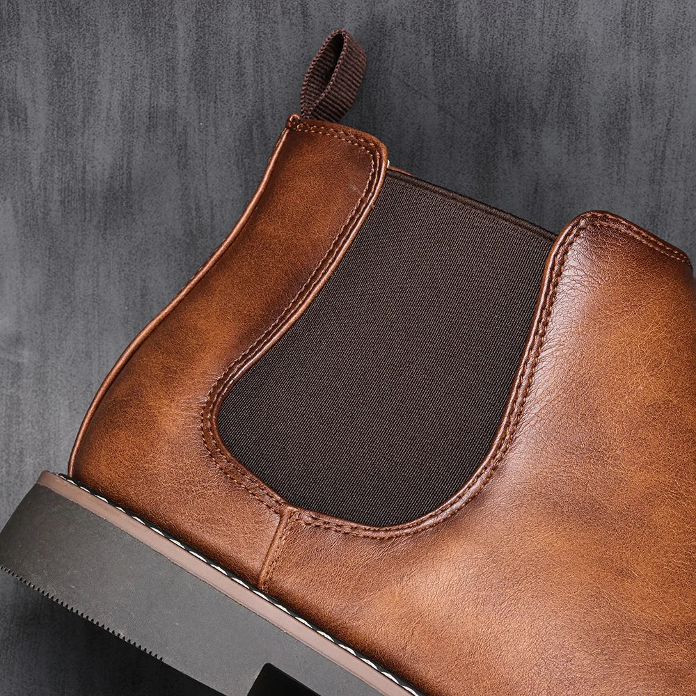 Men Boots Retro Brand