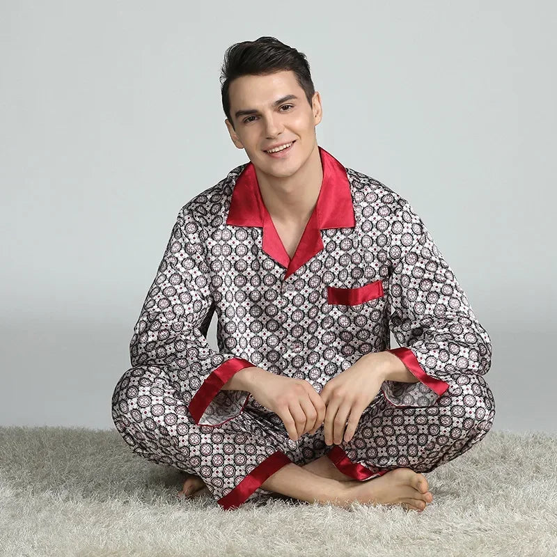 Silky Sleep Outfits for Men