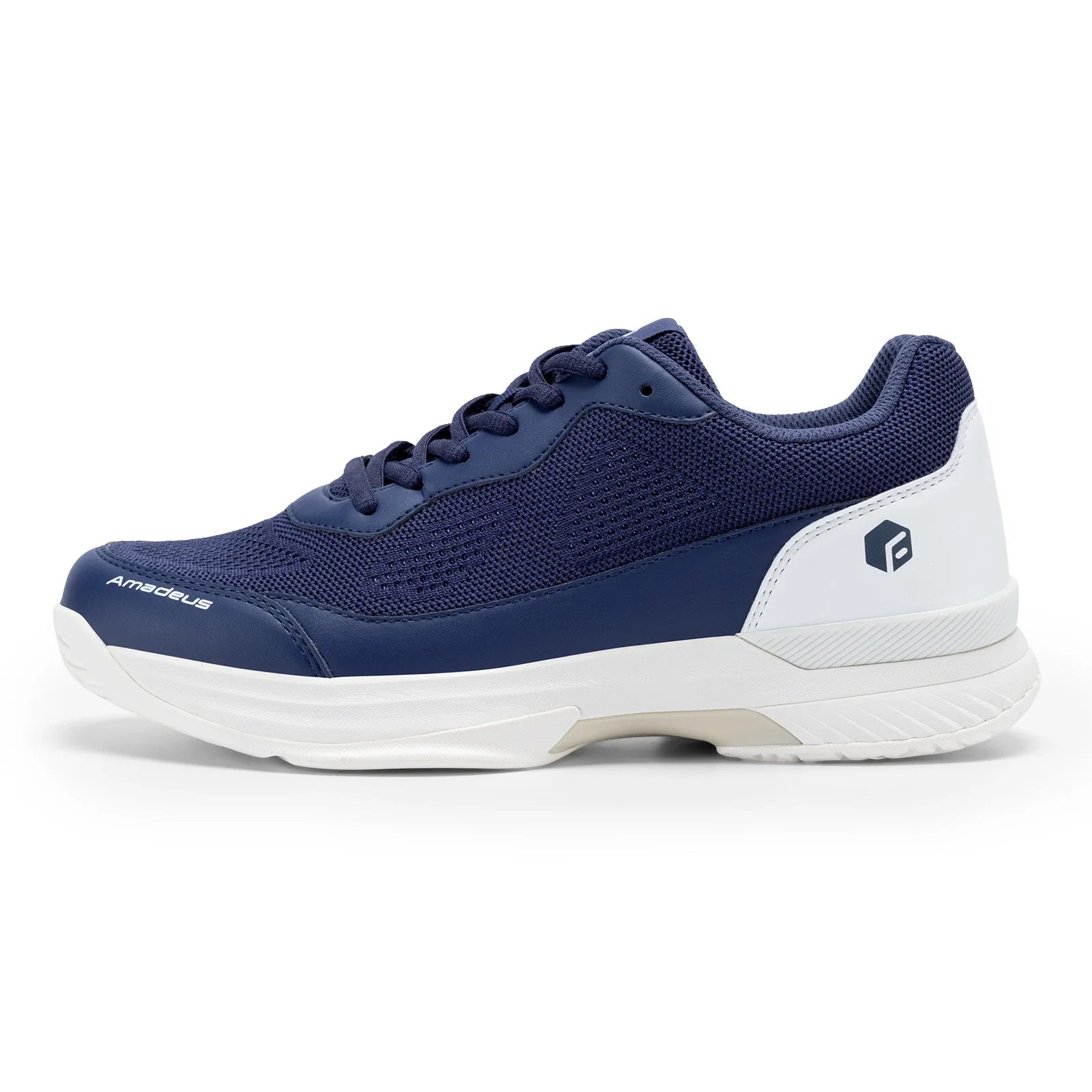 FitVille Men's Tennis Shoes Wide Version 2E Professional Training Sports Shoes Breathable Non-Slip Rackets With Arch Support