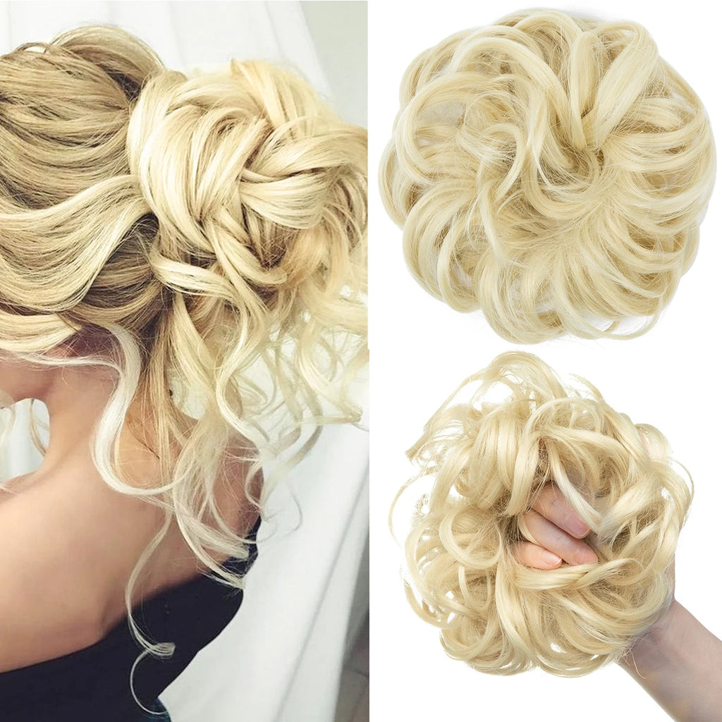 Synthetic Messy Hair Bun