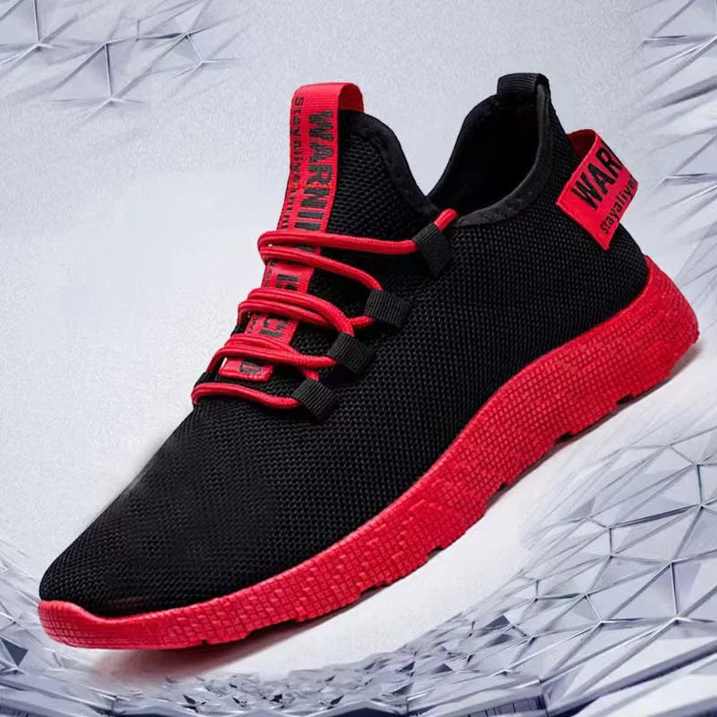 Men's Casual Lightweight Mesh Sports Shoes - Summer Outdoor Breathable Comfort Running Shoes