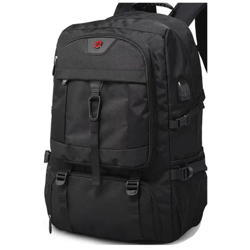50L 80L Large Travel Backpack Men Separate Shoe Compartment Business