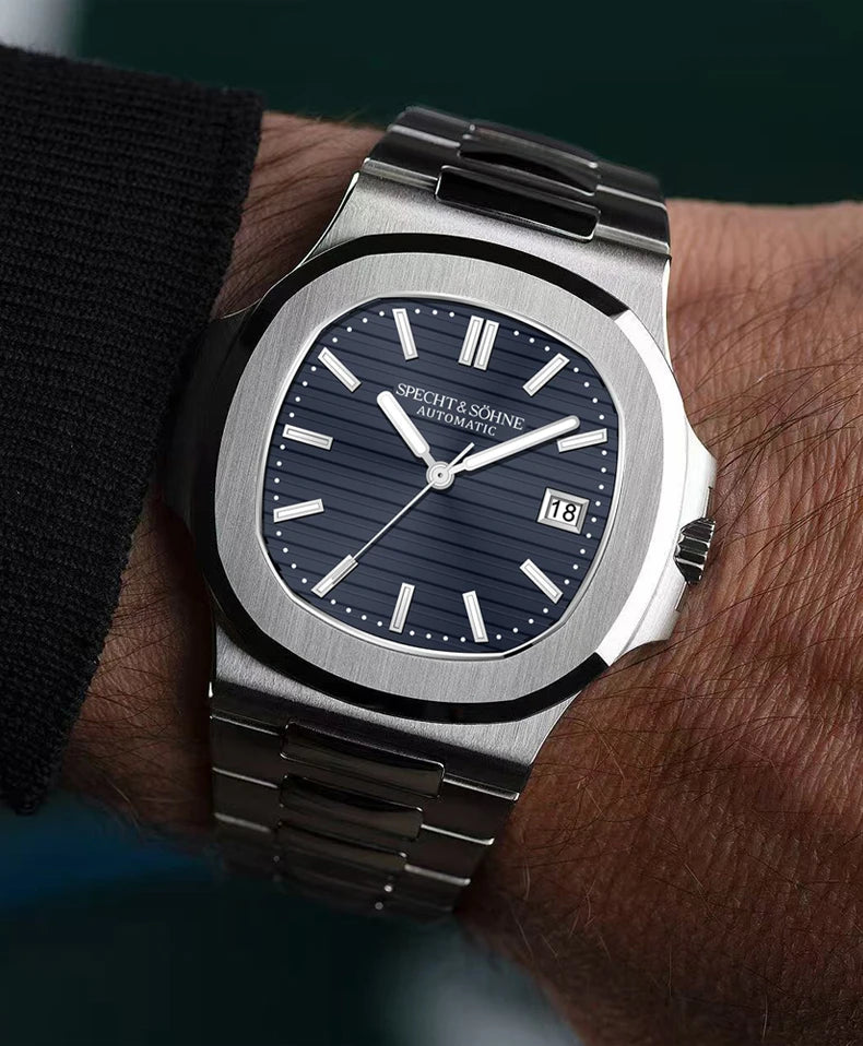 Specht&Sohne 2025 New Classic Men's Watches Luxury Automatic Watch for Men Stainless Steel Sapphire 8215 Mechanical WristWatch