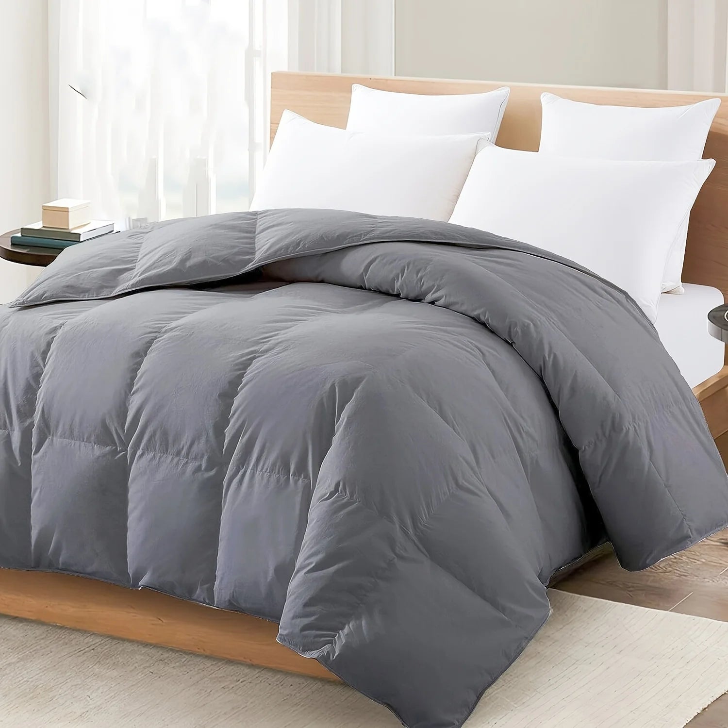 All Season Duvets and Quilts for Bed - Cooling Comforter for Double Bed - Home Textile